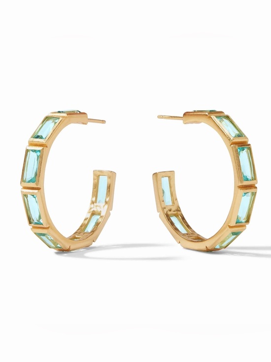 Julie Vos Jewelry - NWOT Julie Vos Baguette Hoop Earring